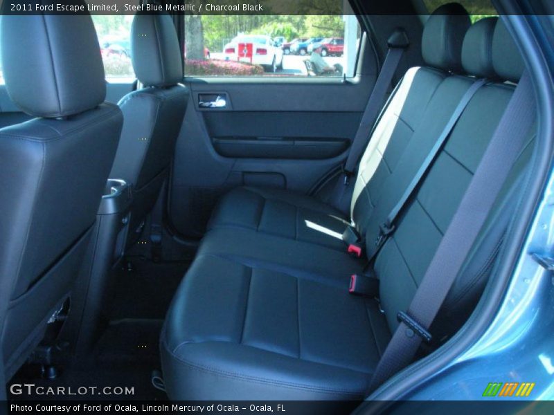  2011 Escape Limited Charcoal Black Interior