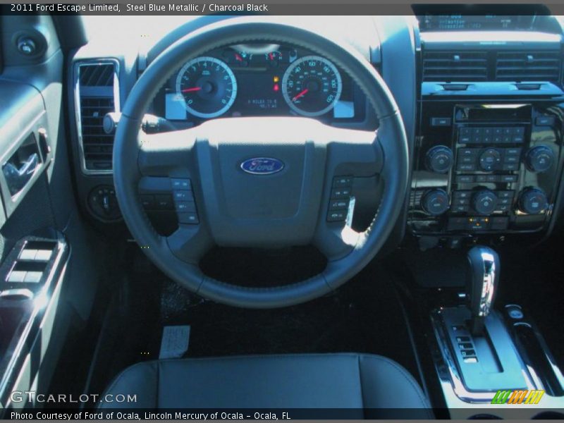 Dashboard of 2011 Escape Limited