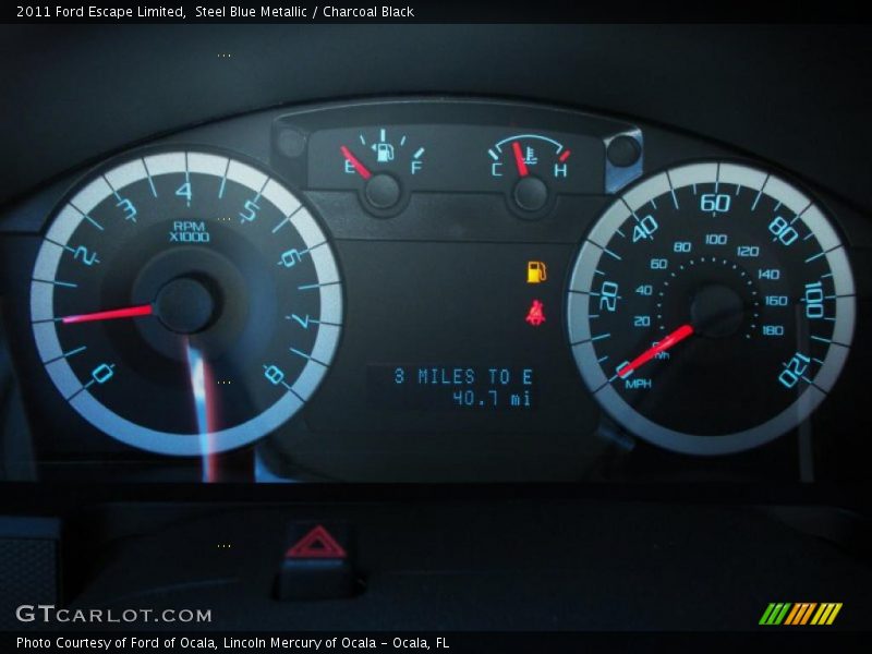  2011 Escape Limited Limited Gauges
