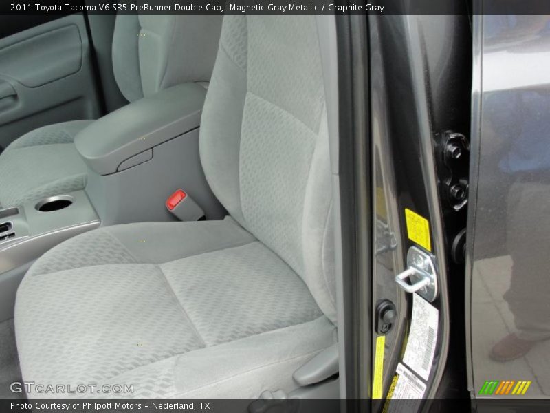 Magnetic Gray Metallic / Graphite Gray 2011 Toyota Tacoma V6 SR5 PreRunner Double Cab