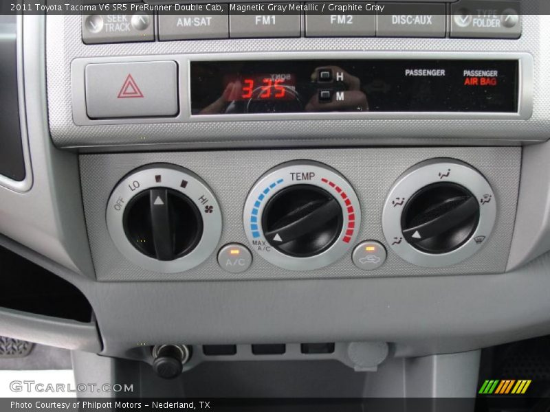 Magnetic Gray Metallic / Graphite Gray 2011 Toyota Tacoma V6 SR5 PreRunner Double Cab