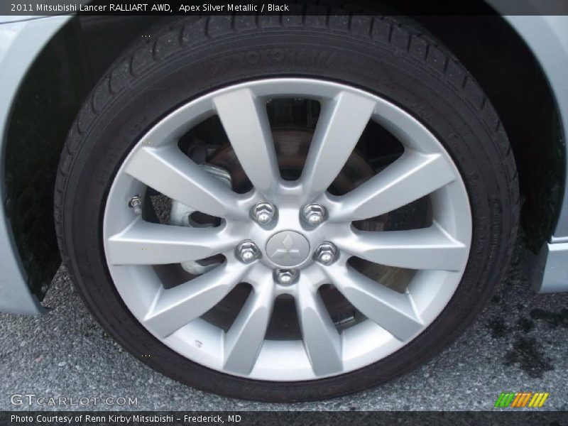  2011 Lancer RALLIART AWD Wheel