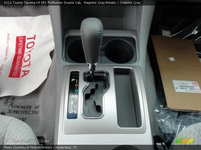 Magnetic Gray Metallic / Graphite Gray 2011 Toyota Tacoma V6 SR5 PreRunner Double Cab