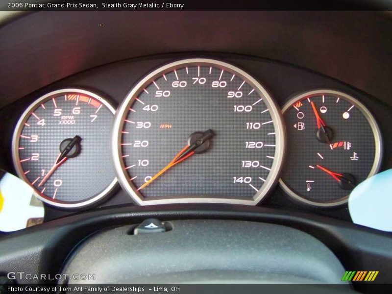 Stealth Gray Metallic / Ebony 2006 Pontiac Grand Prix Sedan