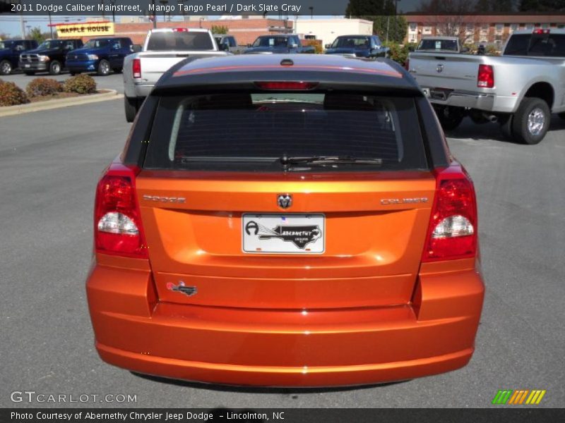 Mango Tango Pearl / Dark Slate Gray 2011 Dodge Caliber Mainstreet