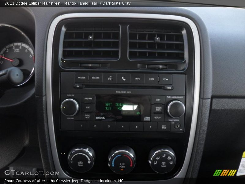 Mango Tango Pearl / Dark Slate Gray 2011 Dodge Caliber Mainstreet