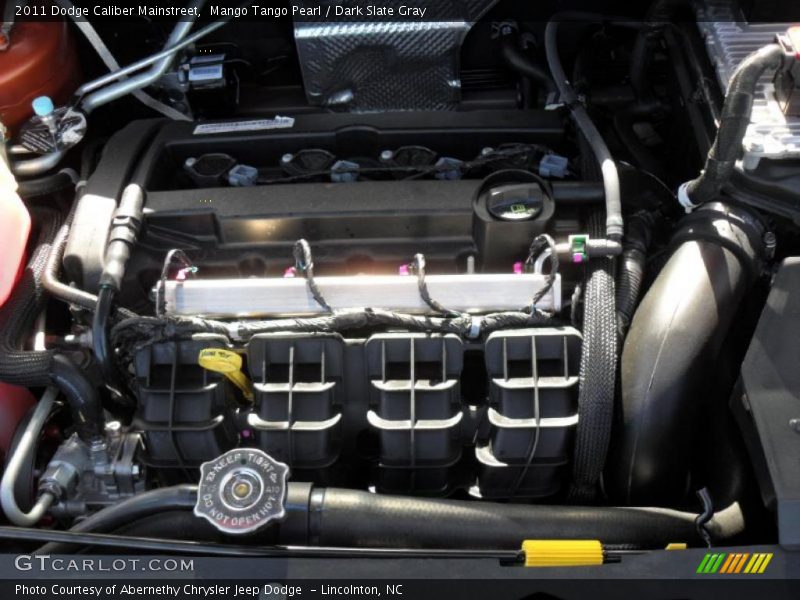 Mango Tango Pearl / Dark Slate Gray 2011 Dodge Caliber Mainstreet
