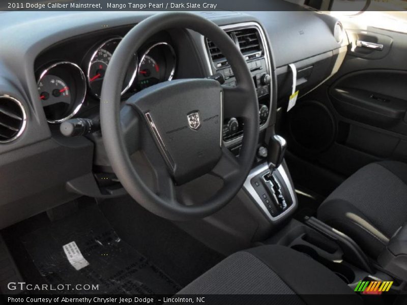 Mango Tango Pearl / Dark Slate Gray 2011 Dodge Caliber Mainstreet