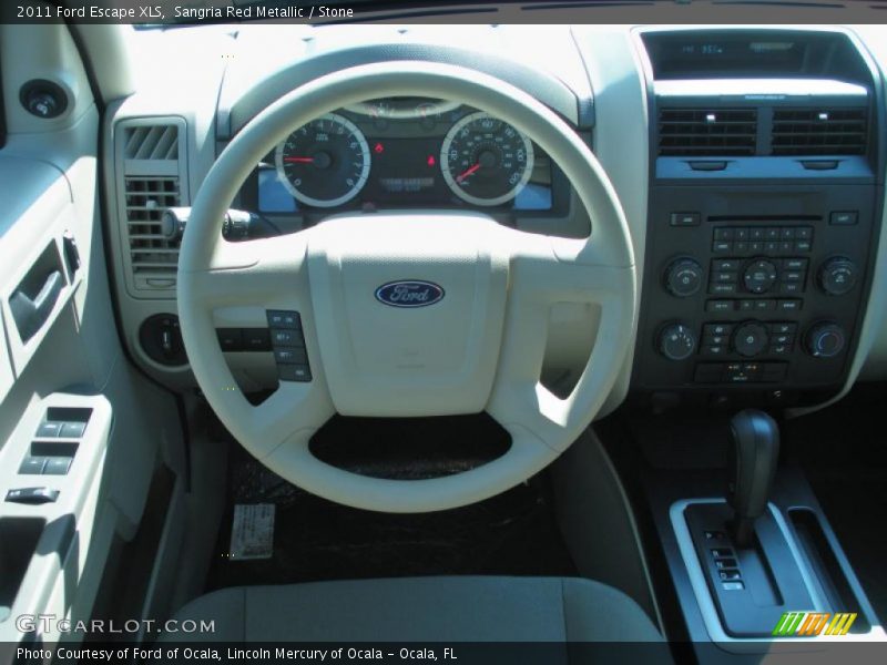 Dashboard of 2011 Escape XLS