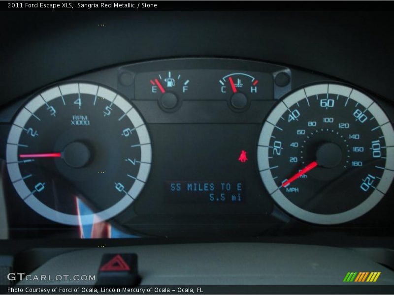  2011 Escape XLS XLS Gauges