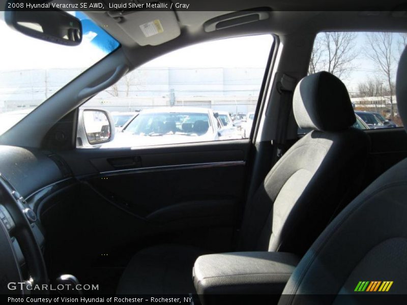 Liquid Silver Metallic / Gray 2008 Hyundai Veracruz SE AWD