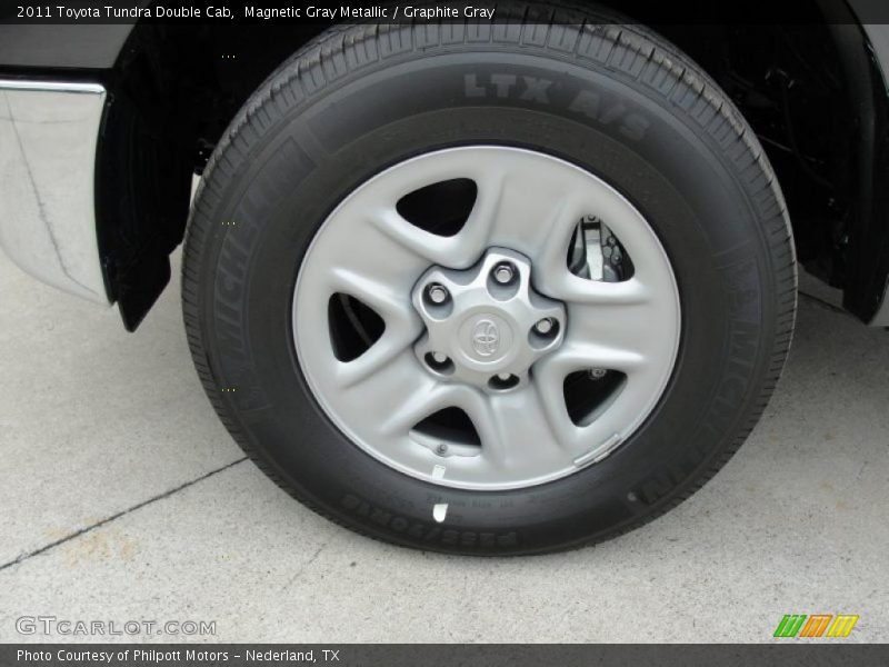 Magnetic Gray Metallic / Graphite Gray 2011 Toyota Tundra Double Cab