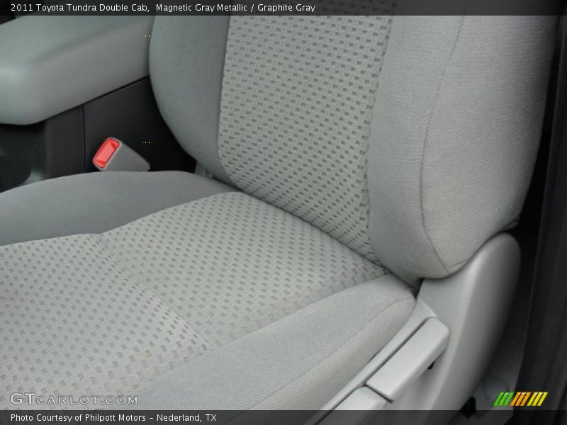 Magnetic Gray Metallic / Graphite Gray 2011 Toyota Tundra Double Cab