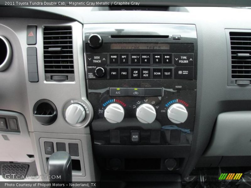 Magnetic Gray Metallic / Graphite Gray 2011 Toyota Tundra Double Cab