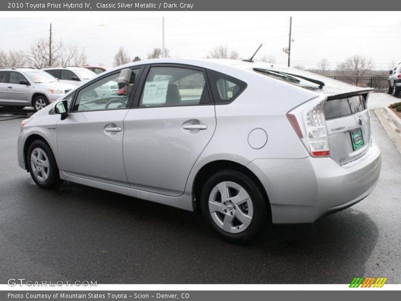 Classic Silver Metallic / Dark Gray 2010 Toyota Prius Hybrid IV