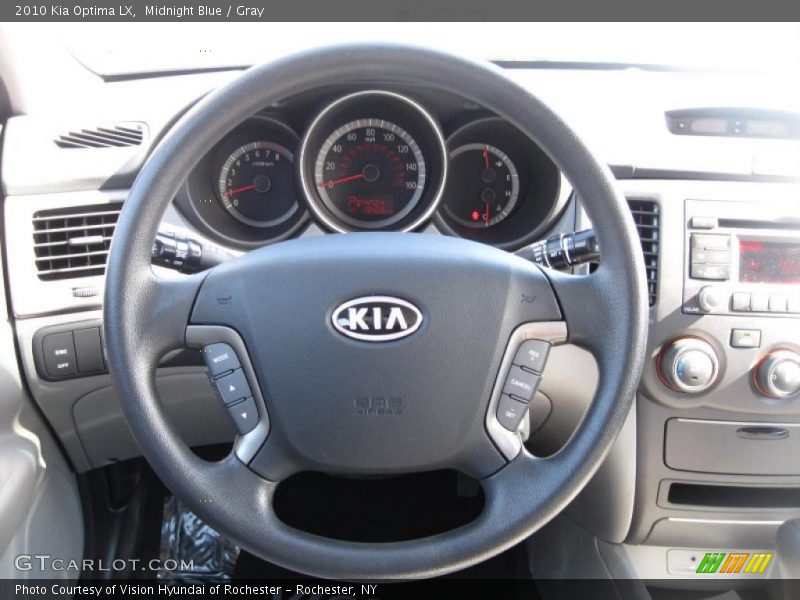 Midnight Blue / Gray 2010 Kia Optima LX