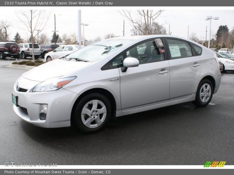 Classic Silver Metallic / Dark Gray 2010 Toyota Prius Hybrid IV