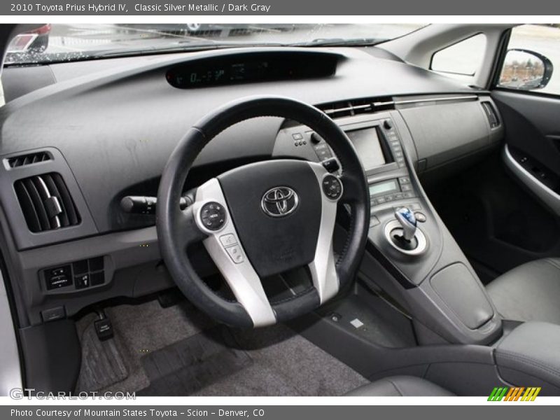 Classic Silver Metallic / Dark Gray 2010 Toyota Prius Hybrid IV