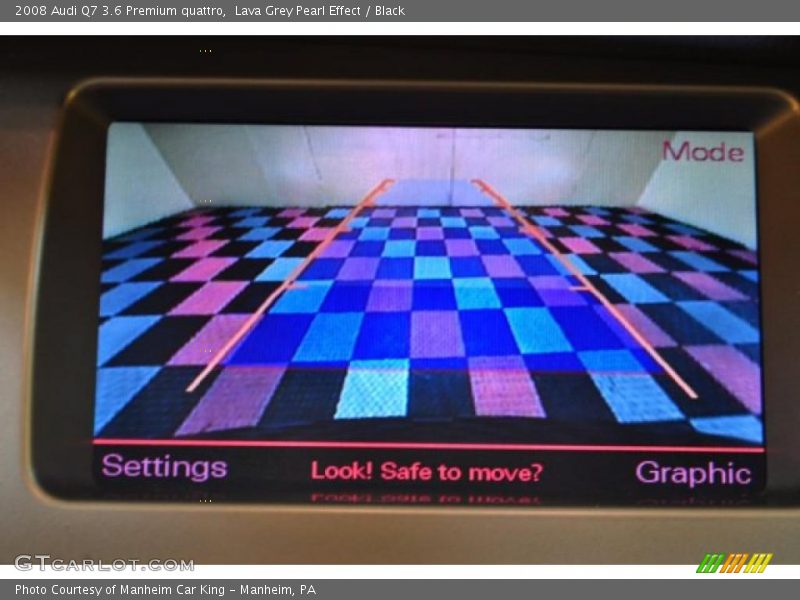 Lava Grey Pearl Effect / Black 2008 Audi Q7 3.6 Premium quattro