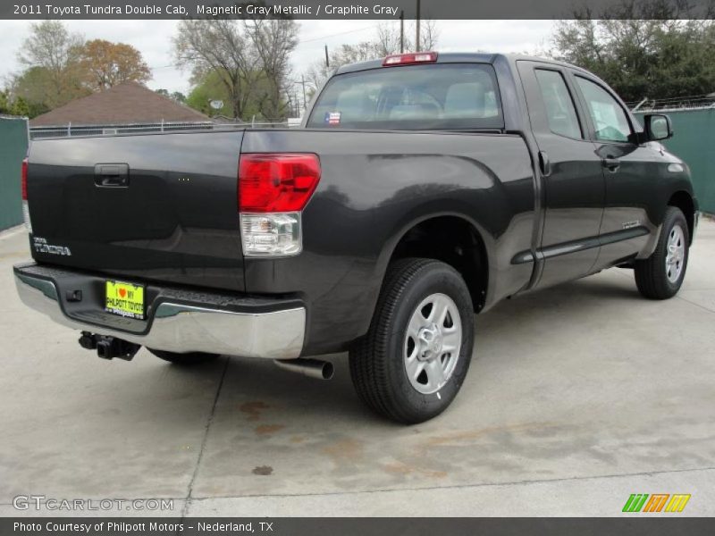 Magnetic Gray Metallic / Graphite Gray 2011 Toyota Tundra Double Cab