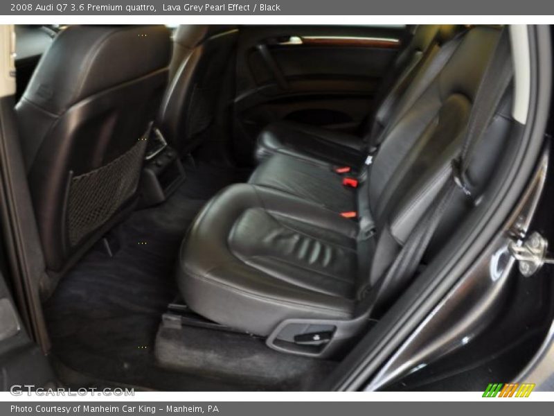 Lava Grey Pearl Effect / Black 2008 Audi Q7 3.6 Premium quattro