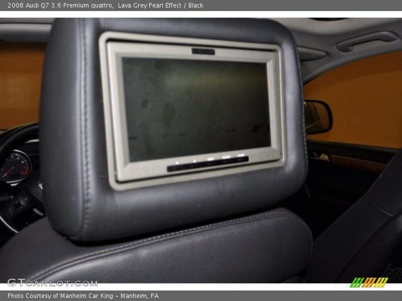 Lava Grey Pearl Effect / Black 2008 Audi Q7 3.6 Premium quattro