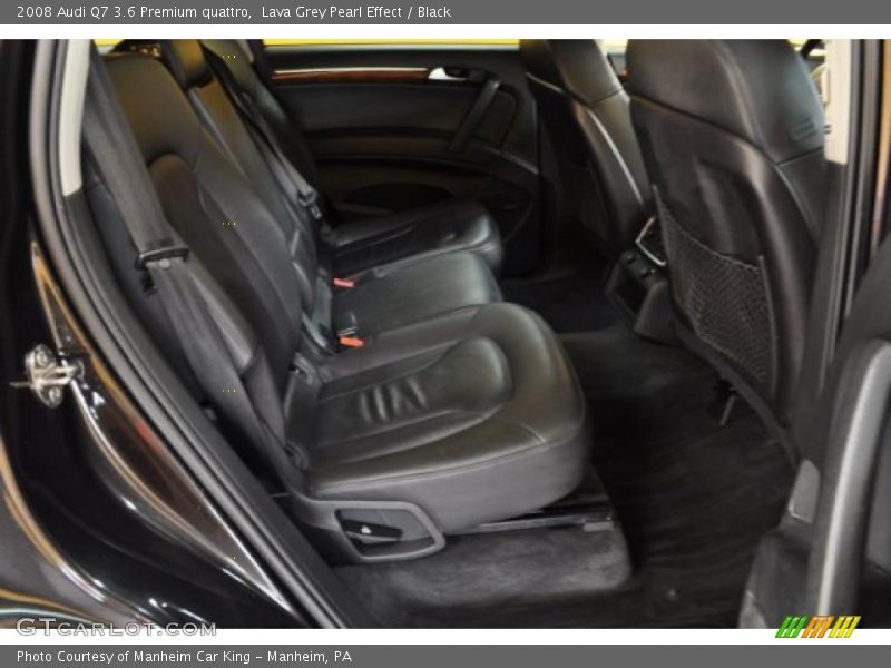 Lava Grey Pearl Effect / Black 2008 Audi Q7 3.6 Premium quattro