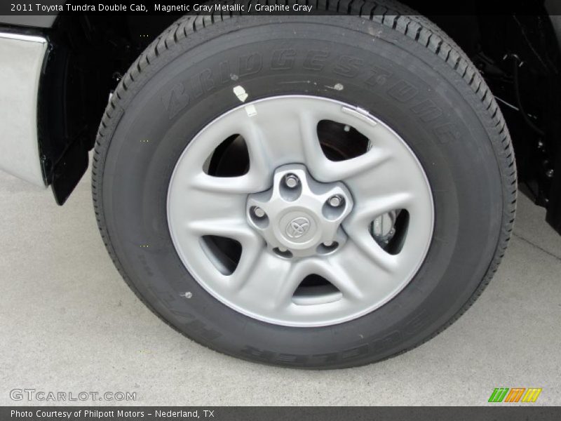 Magnetic Gray Metallic / Graphite Gray 2011 Toyota Tundra Double Cab