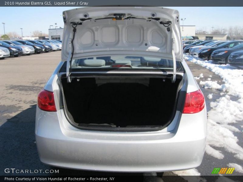 Liquid Silver / Gray 2010 Hyundai Elantra GLS
