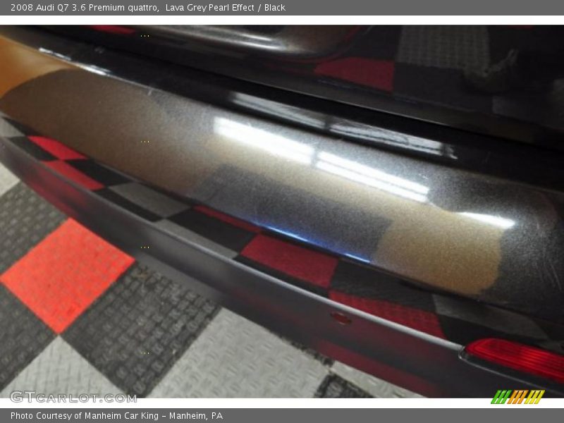 Lava Grey Pearl Effect / Black 2008 Audi Q7 3.6 Premium quattro