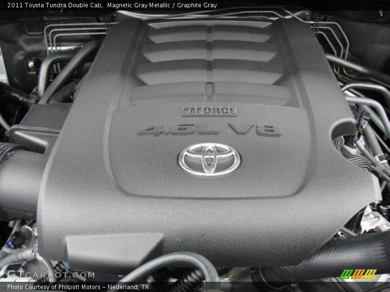 Magnetic Gray Metallic / Graphite Gray 2011 Toyota Tundra Double Cab