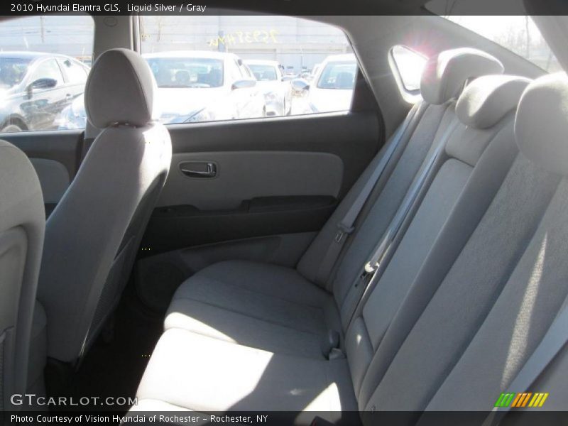 Liquid Silver / Gray 2010 Hyundai Elantra GLS
