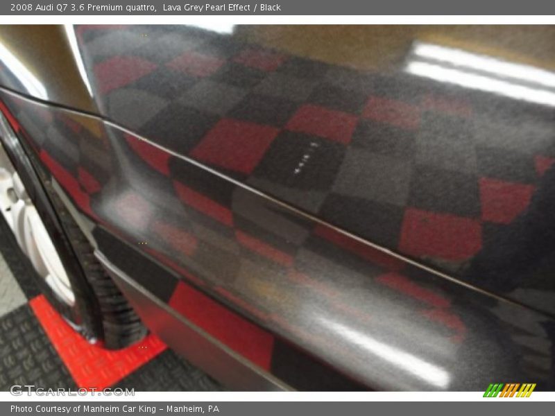 Lava Grey Pearl Effect / Black 2008 Audi Q7 3.6 Premium quattro