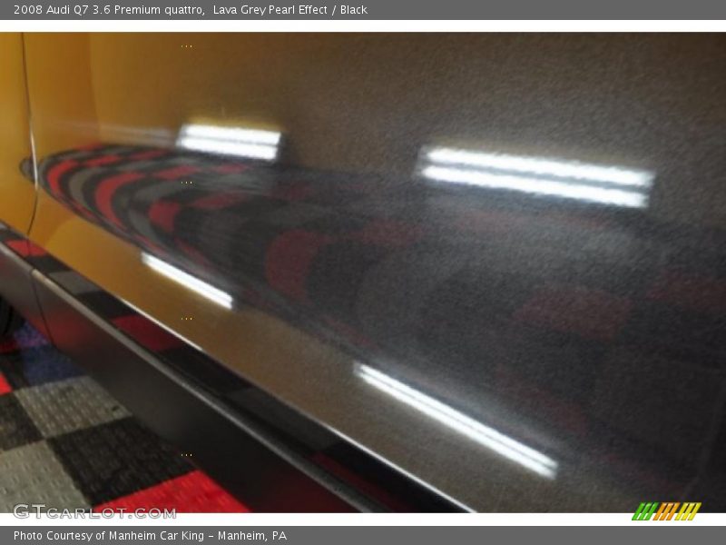 Lava Grey Pearl Effect / Black 2008 Audi Q7 3.6 Premium quattro