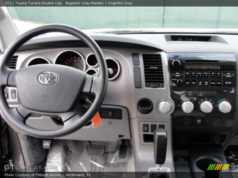 Magnetic Gray Metallic / Graphite Gray 2011 Toyota Tundra Double Cab