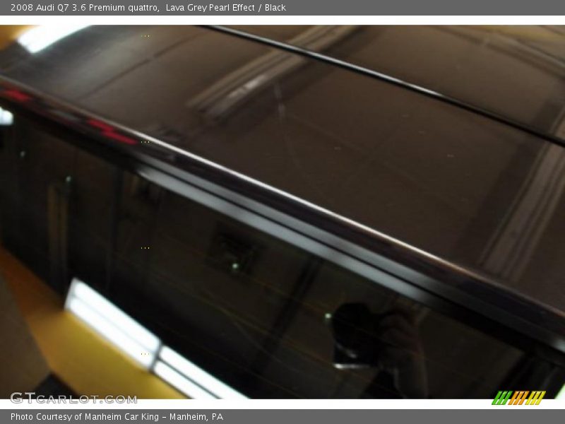 Lava Grey Pearl Effect / Black 2008 Audi Q7 3.6 Premium quattro