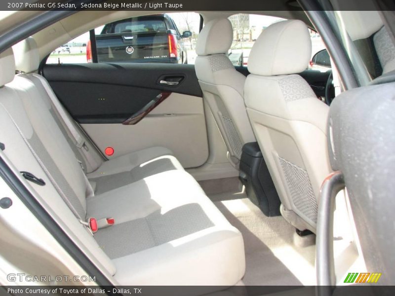 Sedona Beige Metallic / Light Taupe 2007 Pontiac G6 Sedan