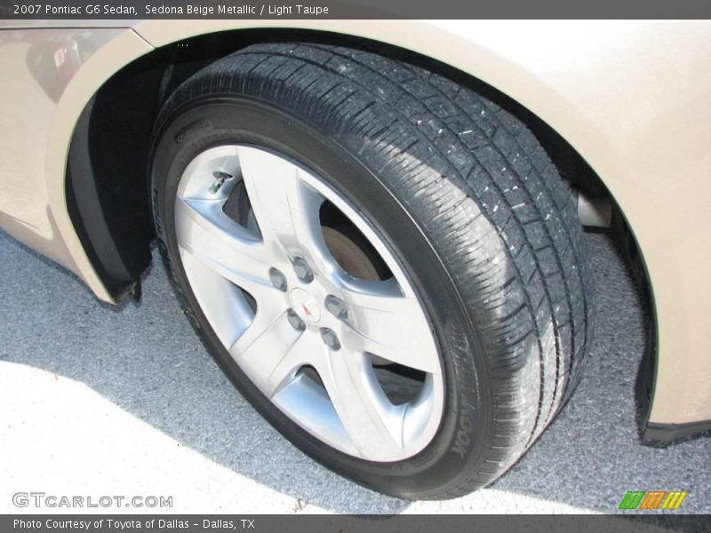 Sedona Beige Metallic / Light Taupe 2007 Pontiac G6 Sedan