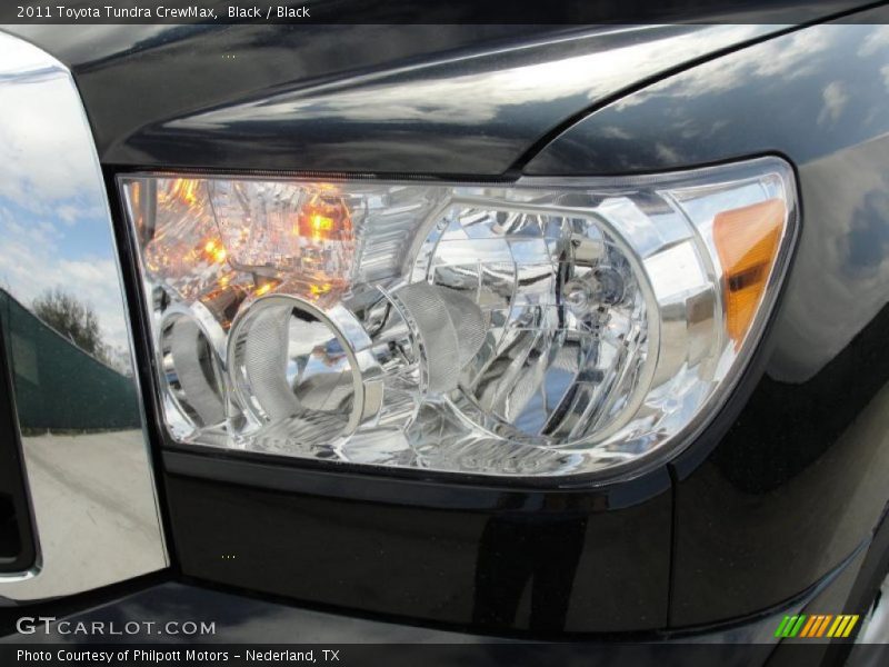 Black / Black 2011 Toyota Tundra CrewMax