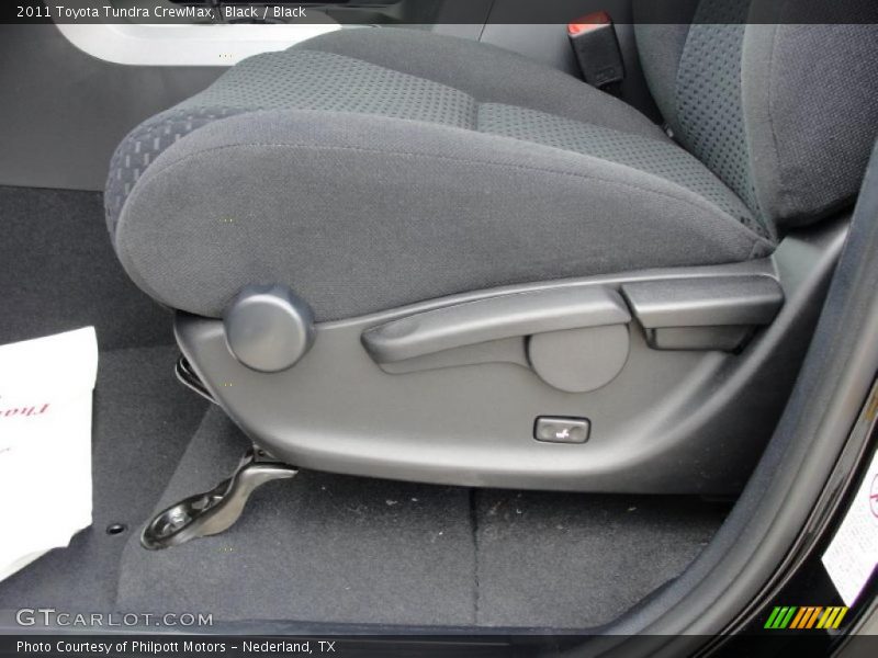 Black / Black 2011 Toyota Tundra CrewMax