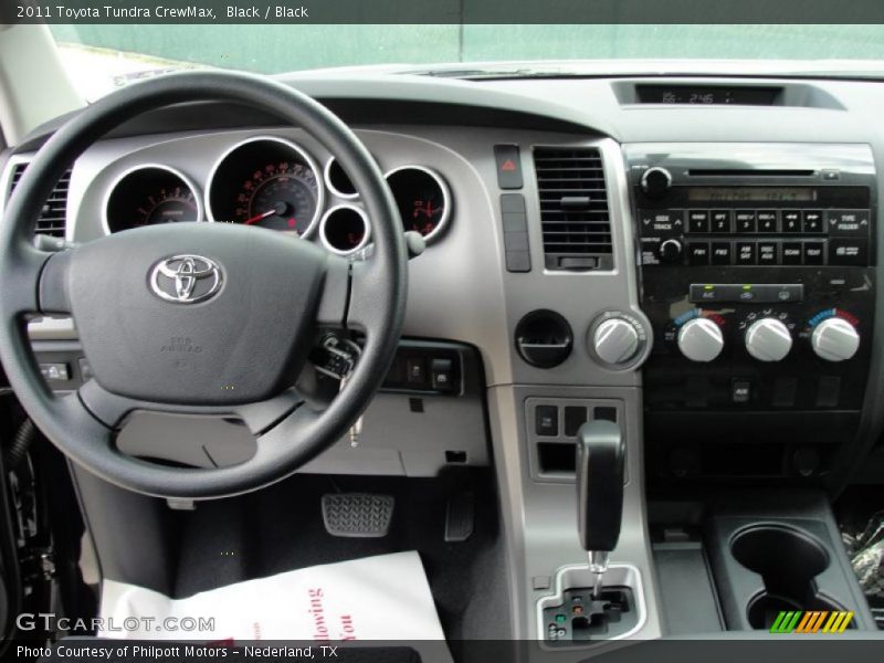 Dashboard of 2011 Tundra CrewMax