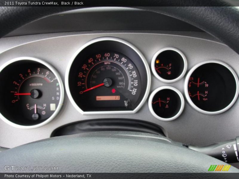 2011 Tundra CrewMax CrewMax Gauges