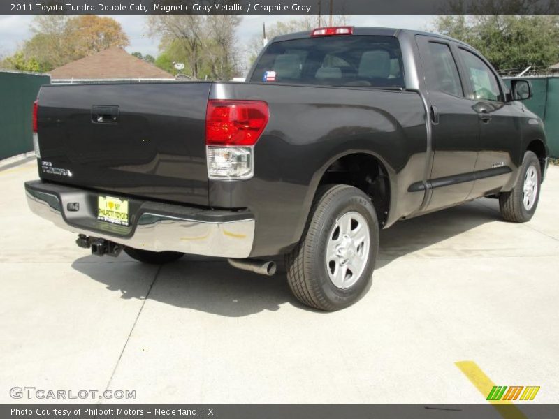 Magnetic Gray Metallic / Graphite Gray 2011 Toyota Tundra Double Cab