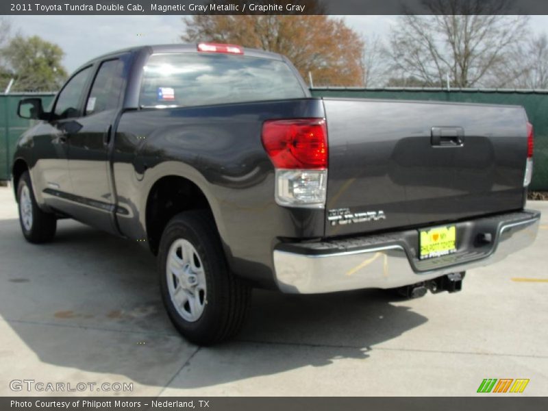 Magnetic Gray Metallic / Graphite Gray 2011 Toyota Tundra Double Cab