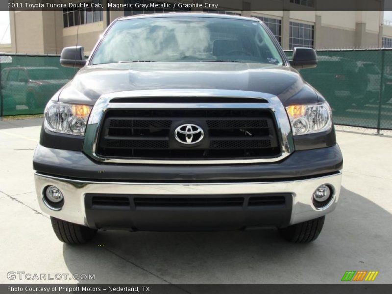 Magnetic Gray Metallic / Graphite Gray 2011 Toyota Tundra Double Cab