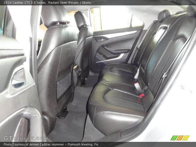 Radiant Silver Metallic / Ebony 2010 Cadillac CTS 3.6 Sedan