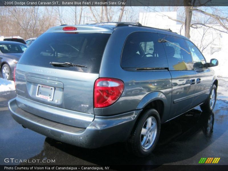 Butane Blue Pearl / Medium Slate Gray 2006 Dodge Grand Caravan SXT