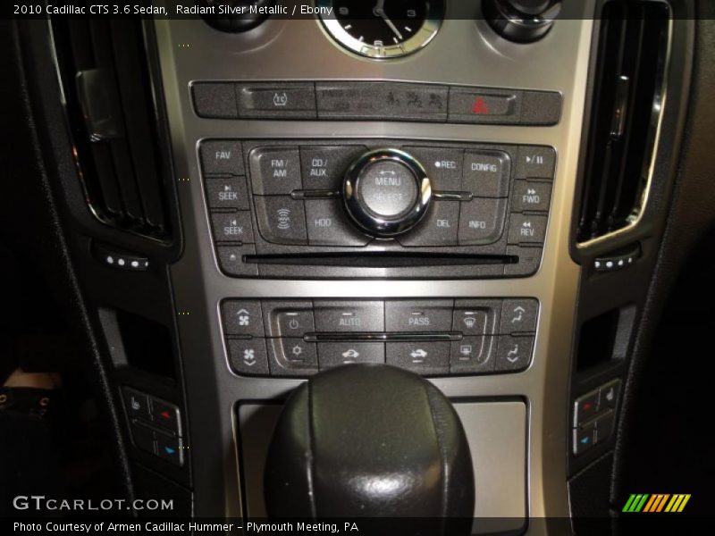 Radiant Silver Metallic / Ebony 2010 Cadillac CTS 3.6 Sedan