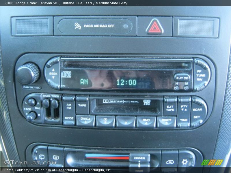 Butane Blue Pearl / Medium Slate Gray 2006 Dodge Grand Caravan SXT
