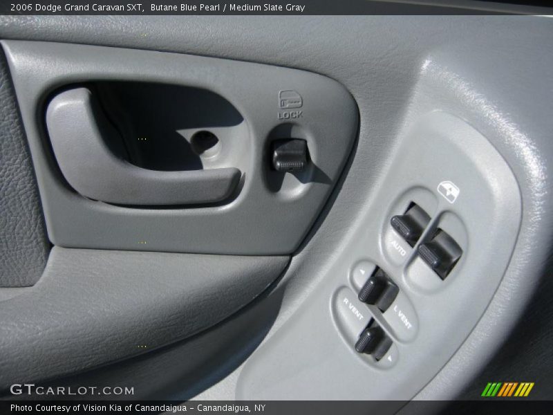 Butane Blue Pearl / Medium Slate Gray 2006 Dodge Grand Caravan SXT